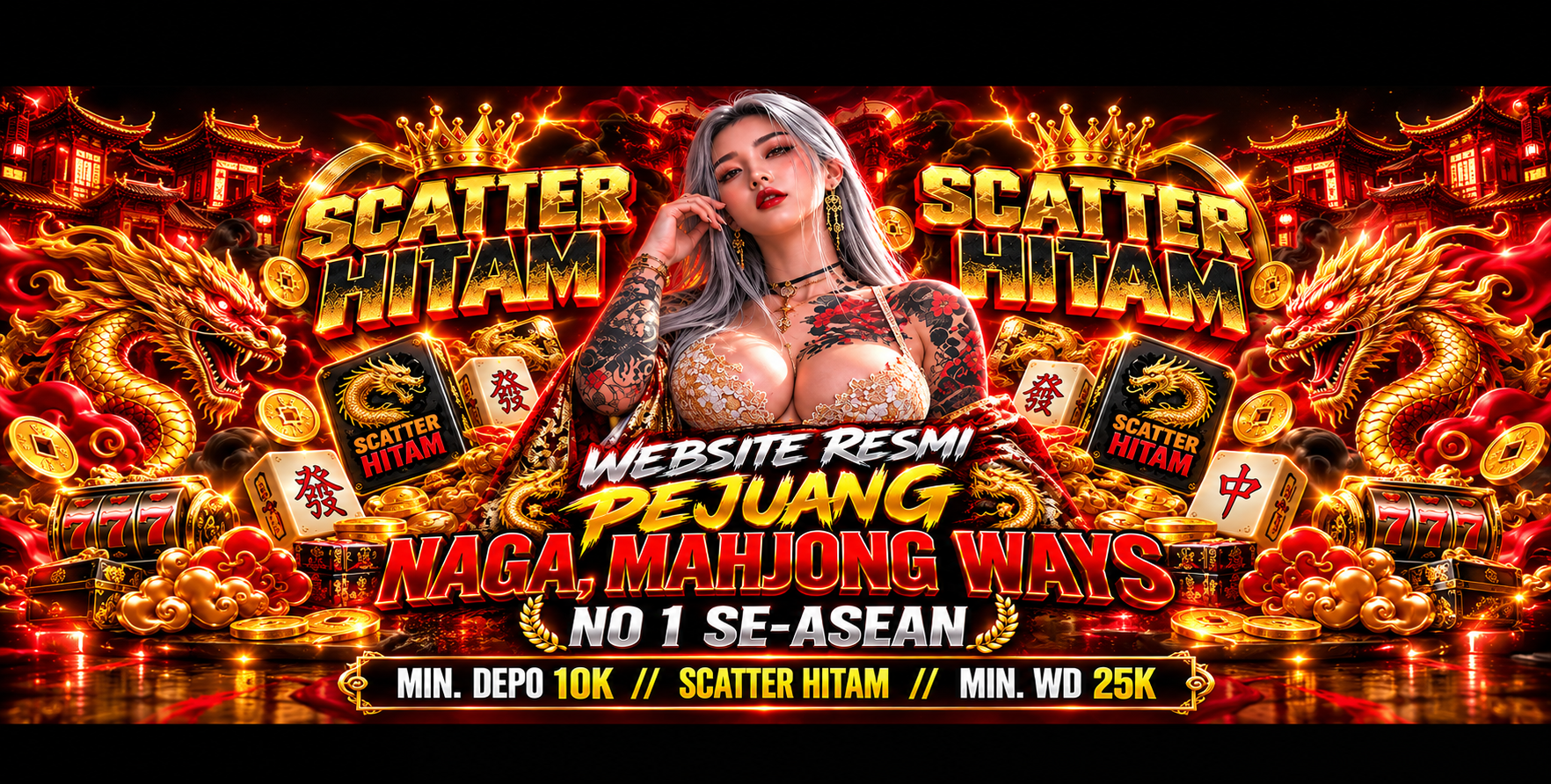 SCATTER HITAM
