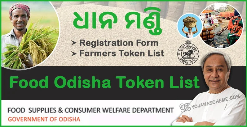 Food Odisha Token List 2024